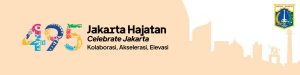 Spanduk HUT Jakarta 495 2022